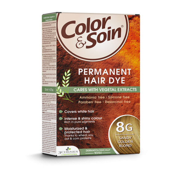 CS Hair Dye-Blond Light Gold 8G