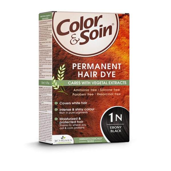 CS Hair Dye-Ebony Black 1N